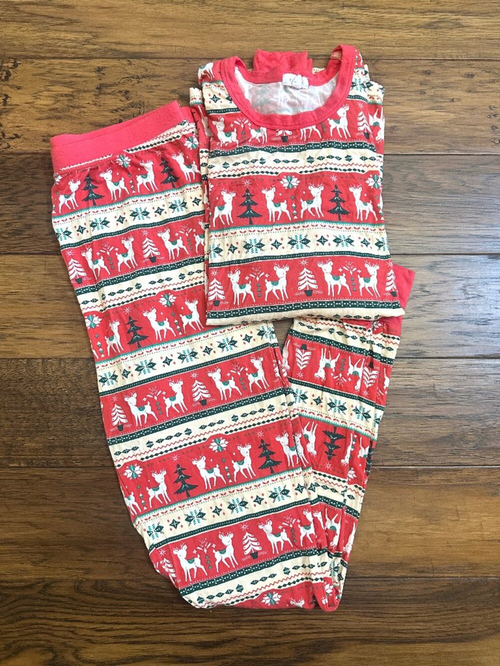 Angel Dear Women's Fair Isle Christmas Pajamas